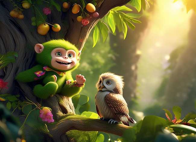 猴儿童故事（猴儿的故事）