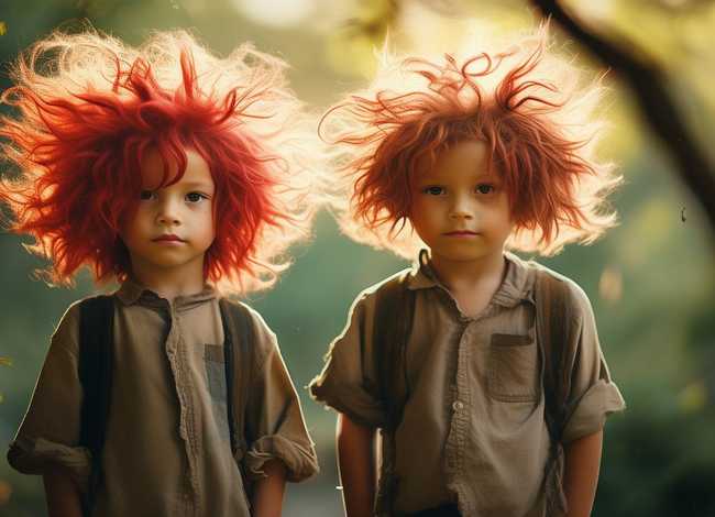 山鬼发型儿童、山鬼发型儿童男