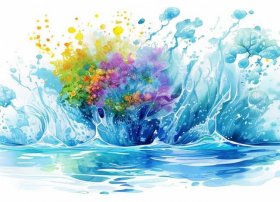 水壶儿童画（水壶儿童画图片大全）