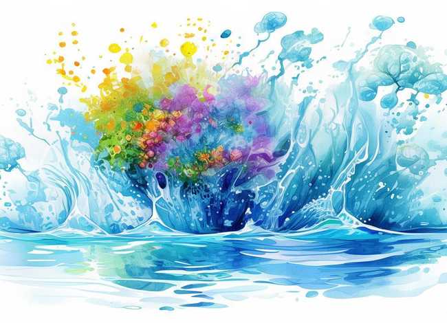 水壶儿童画（水壶儿童画图片大全）