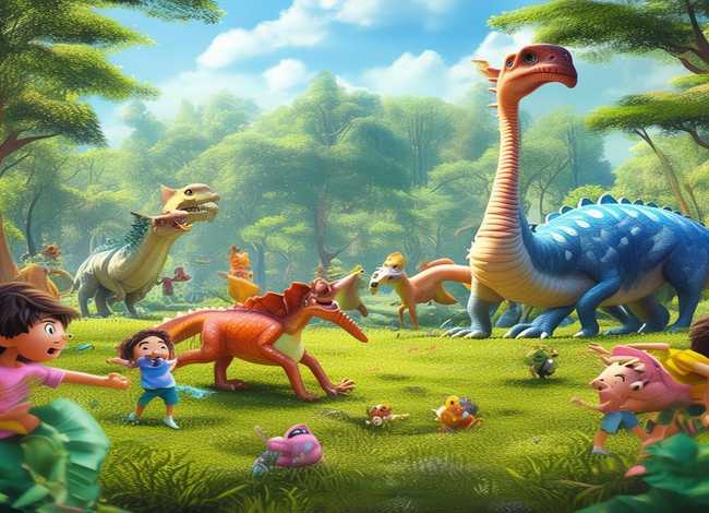儿童恐龙小故事大全4-6岁（恐龙小孩故事大全）