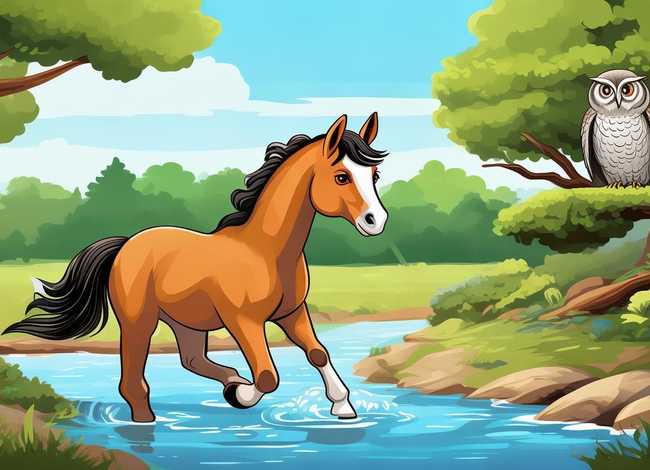 十大经典儿童寓言故事小马过河，20个经典寓言故事小马过河