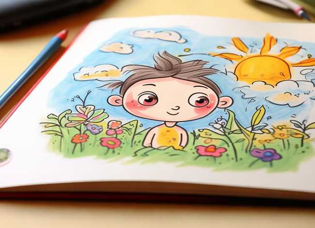 手绘绘本故事图片，手绘绘本故事图片简单