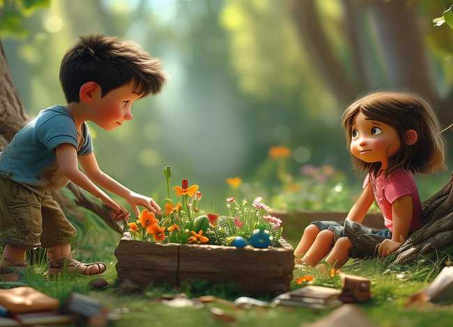 懒惰和勤奋儿童故事，勤奋与懒惰的幼儿故事