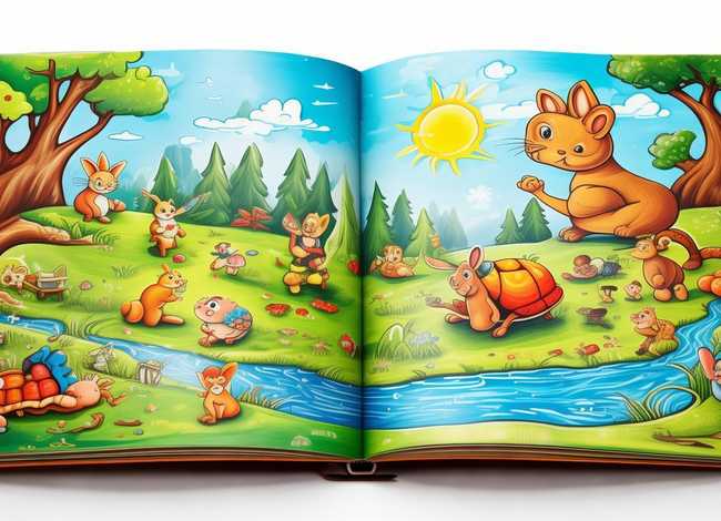 儿童故事绘本阅读6页；幼儿故事绘本6页