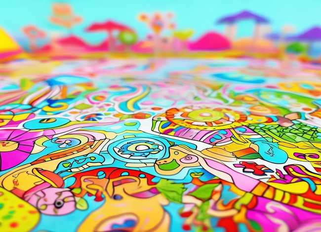 儿童涂色故事绘本免费打印 - 儿童涂色绘本模板