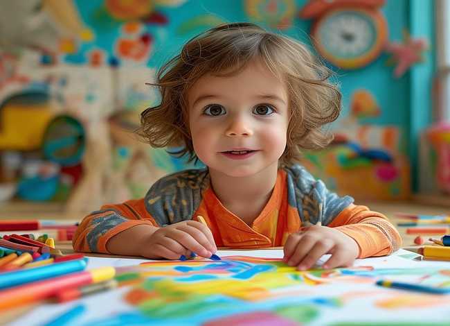 涂鸦宝宝儿童摄影、涂鸦儿童画