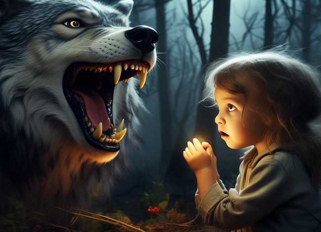 小时候听的故事（小时候听的故事大灰狼吃手指头）