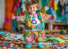 儿童环保服装制作方法、儿童环保服装制作方法 男童