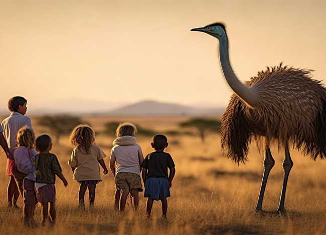鸵鸟的故事告诉我们（鸵鸟的故事告诉我们什么道理）
