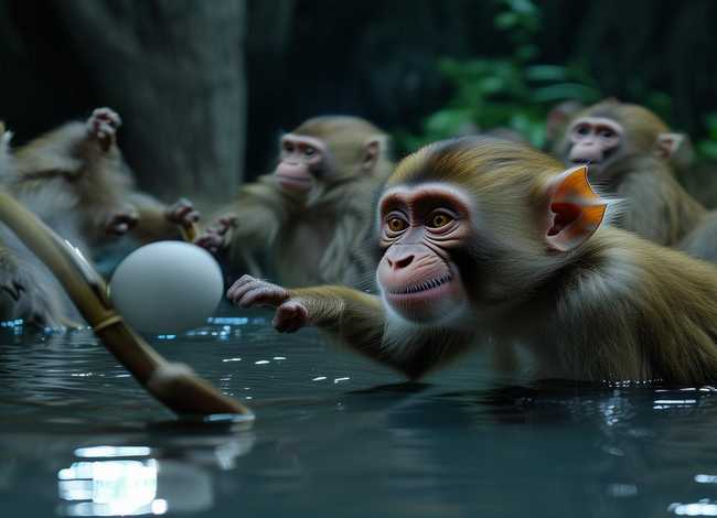 猴子捞月故事文字版 - 猴子捞月故事文字版本