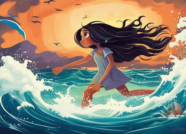 儿童故事精卫填海；精卫填海的幼儿故事