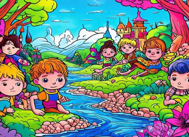 少儿故事连环画（少儿故事连环画图片）