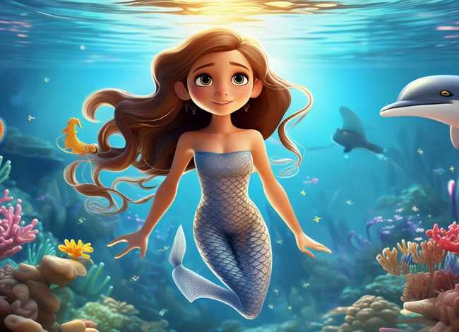 儿童睡前故事美人鱼的故事、宝宝睡前故事美人鱼的故事