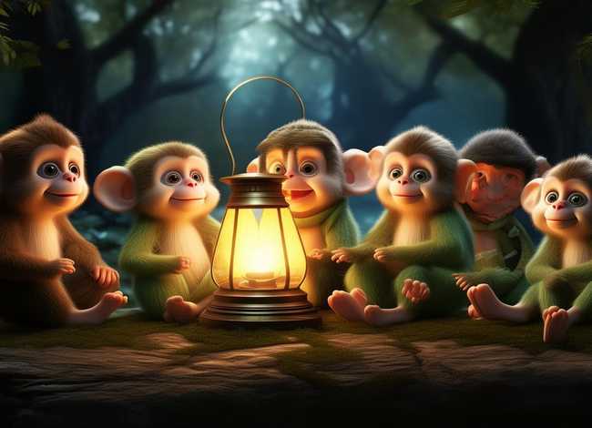 儿童睡前故事长篇五只小猪 睡前故事五只小猴