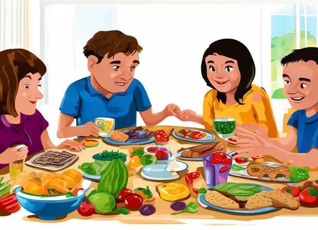 儿童营养餐家庭小册子；儿童营养餐家庭小册子图片