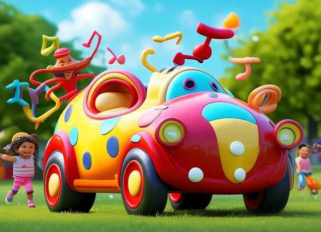 儿童音乐故事车，有关车子的儿童音乐