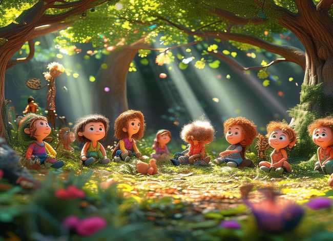 儿童故事文本；幼儿故事文本