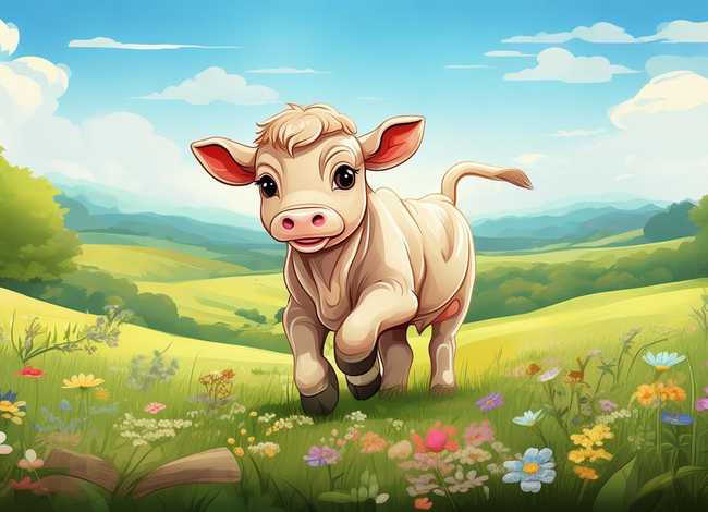 关于小牛的绘本(关于小牛的绘本图片) 关于小牛的绘本(关于小牛的绘本图片)