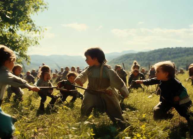 儿童战争片 儿童战争片图画