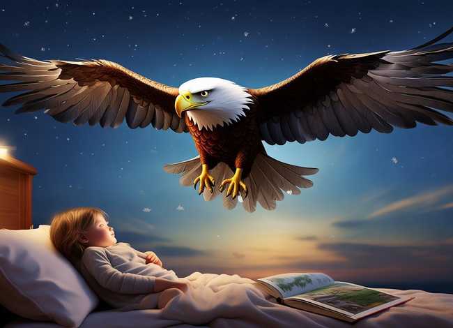 老鹰的故事儿童睡前收听 - 关于老鹰的睡前故事