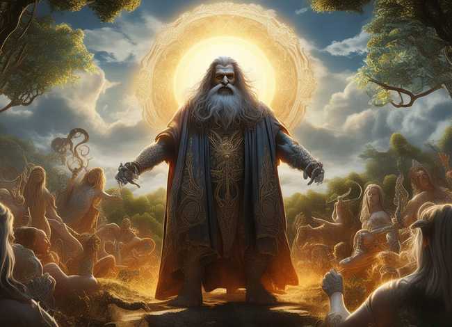 众神之父的神话故事（众神之父的神话故事是什么）