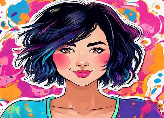 短篇插画 - 插画 短发