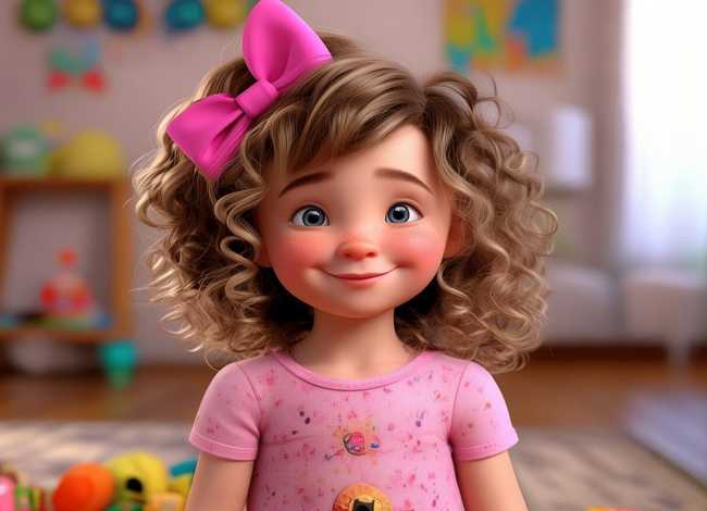 儿童女孩发型，儿童女孩发型图片8岁左右