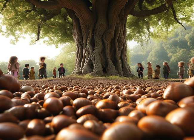 儿童故事栗子树下；栗子树的故事