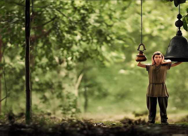 掩耳盗铃故事英文版（掩耳盗铃故事英文版 简短）