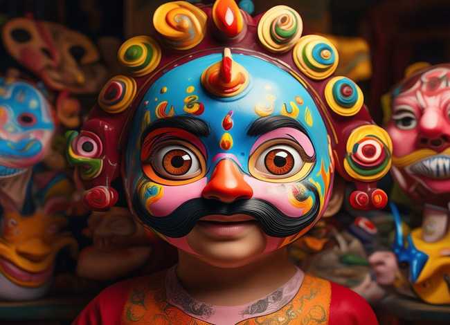 儿童故事脸谱 关于脸谱的幼儿故事