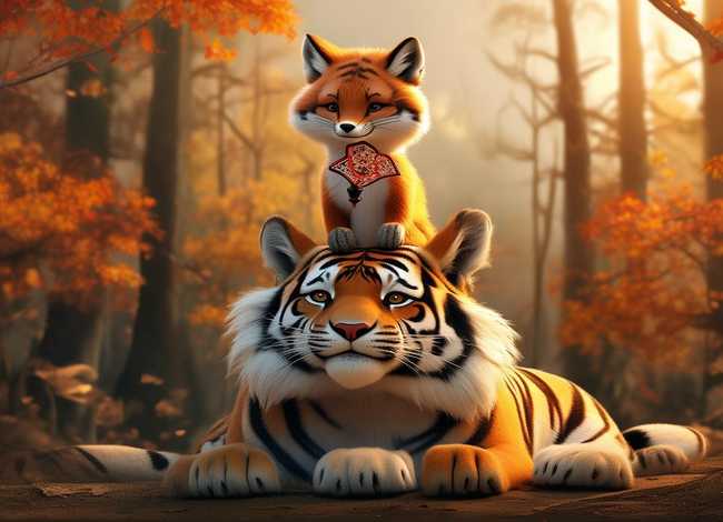 狐假虎威幼儿故事内容；狐假虎威的幼儿故事