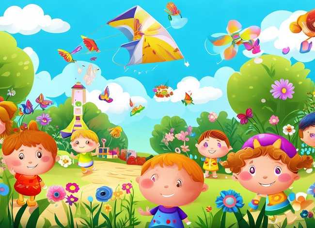 儿童插画图片卡通 - 儿童插画图片卡通可爱