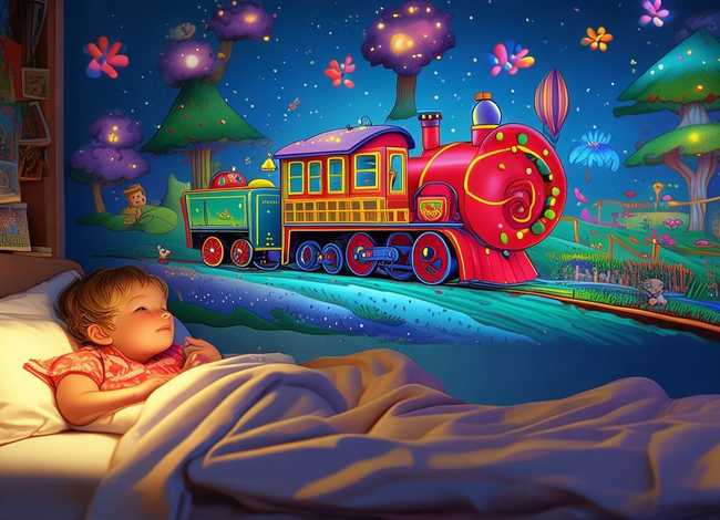 火车的故事儿童睡前，关于火车的睡前小故事