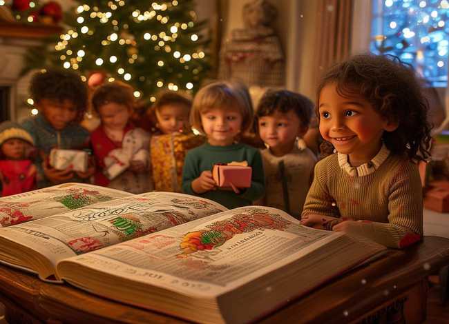 圣诞故事英语绘本 - 圣诞故事英语绘本七年级上册