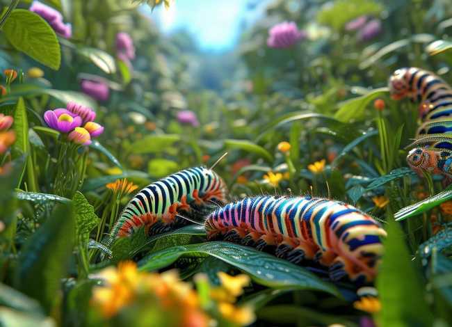 《毛毛虫的故事》（四只毛毛虫的故事）