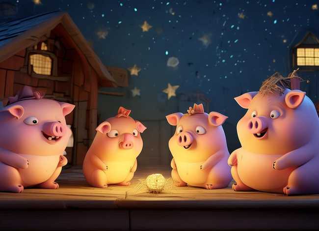 最新儿童睡前故事；最新儿童睡前故事大全三只小猪