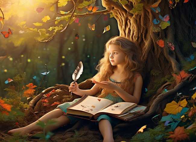 编童话故事配画，编童话故事配图绘画