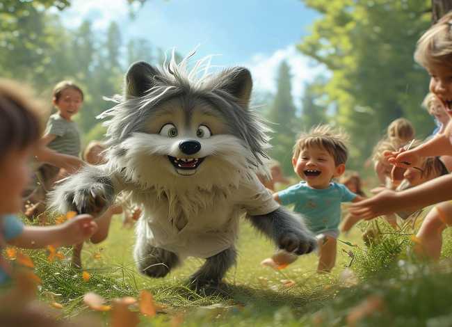 儿童情景剧笨狼的故事剧本，笨狼的故事情景剧表演