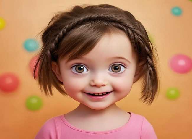 儿童短发编发 - 儿童短发编发发型简单又好看