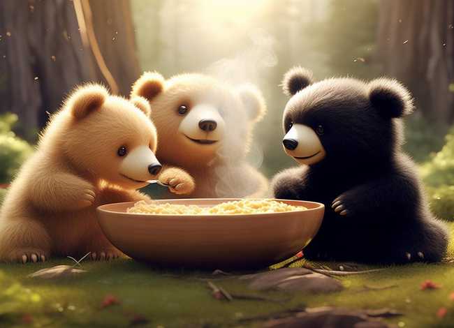 三只小熊儿童故事 三只小熊幼儿故事