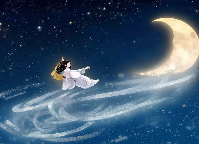 嫦娥奔月的故事少儿、嫦娥奔月的故事少儿视频