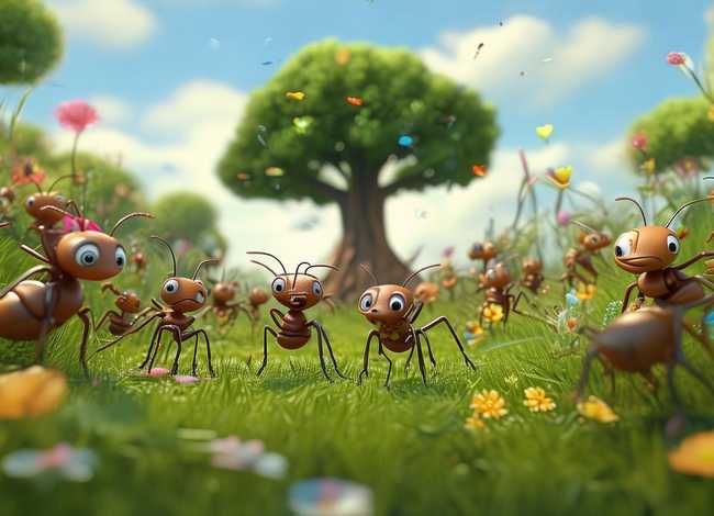 儿童故事小蚂蚁经典故事（小蚂蚁的故事幼儿园）