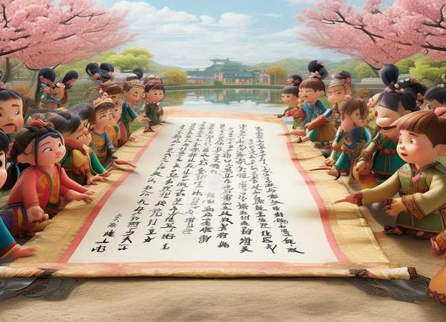 对联儿童故事 - 对联儿的故事