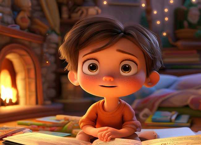 小朋友听故事的简笔画，小朋友听故事的简笔画图片