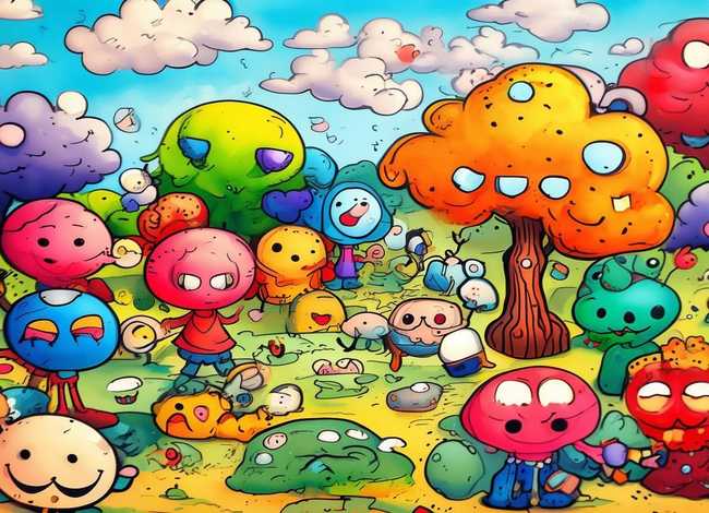 儿童故事连环画简笔画、幼儿故事连环简笔画