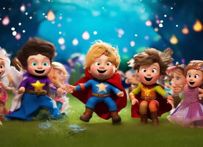 幼儿故事表演七人，幼儿故事七人表演剧本简短