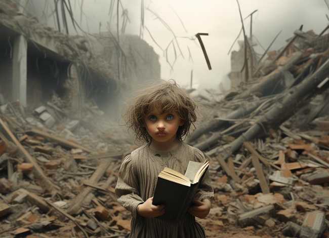 儿童灾难故事书 灾难儿童图片