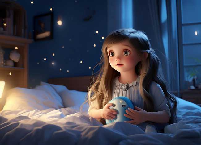 月光姑娘儿童故事；月光姑娘的睡前故事视频