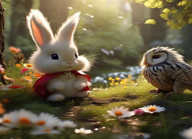 小白兔的故事儿童故事；小白兔的故事经典